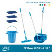 Zestaw akcesoriów Vikan do sprzątania - Higiena nr 3